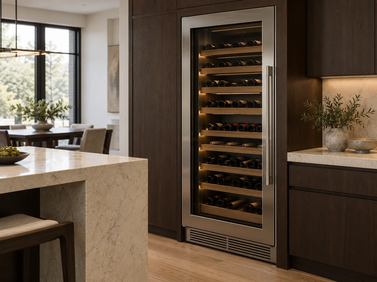 Illustration of Monogram wine cooler