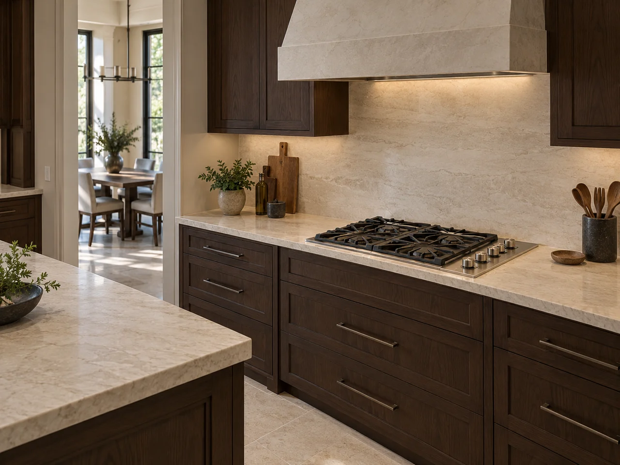 Illustration of Thermador cooktop